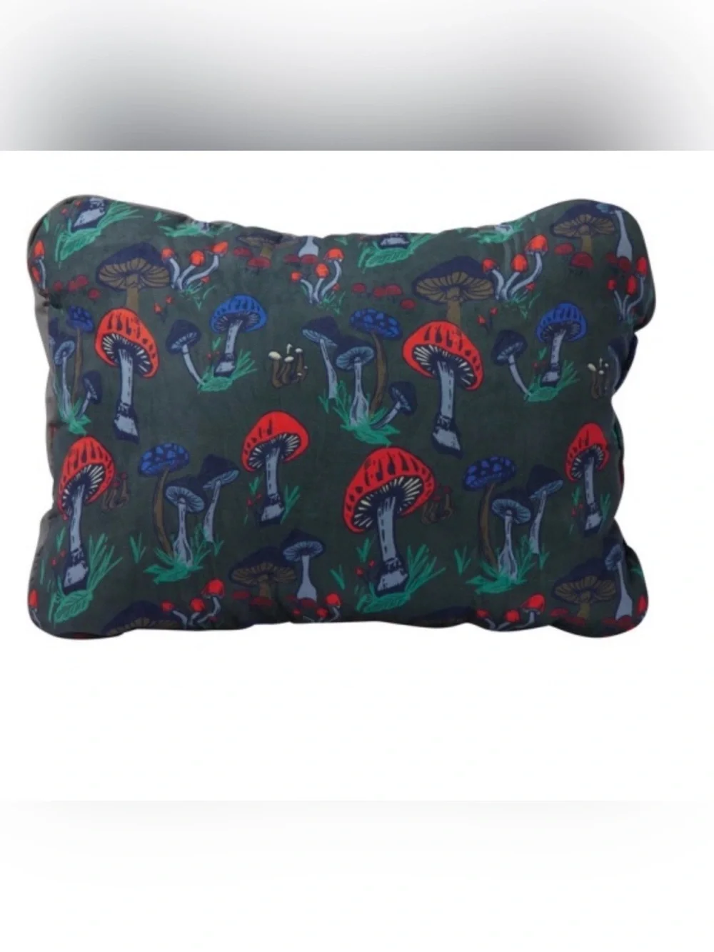 Thermarest pillow compact camping Fun Guy mushrooms large NEW NWT